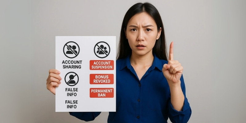 Kubet áp dụng biện pháp mạnh với hành vi vi phạm bảo mật như chia sẻ tài khoản hay trục lợi khuyến mãi.