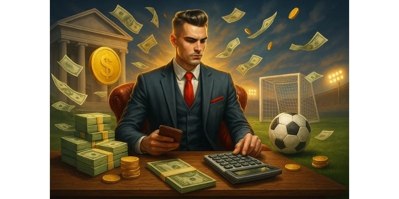 Quản lý vốn cẩn thận để tránh rủi ro tài chính trong cá độ bóng đá!